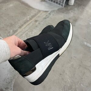 Michael Kors Black and White Women's Sneakers